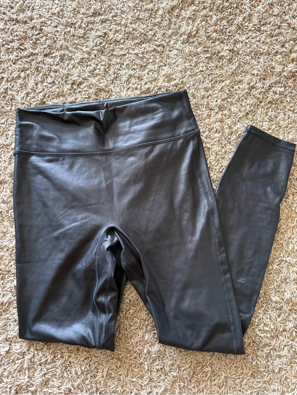 Fabletics pleather leggings